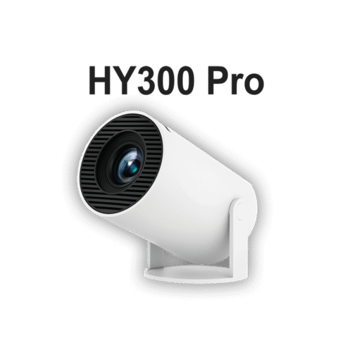 HY300 Pro projector met 4K- mini beamer
