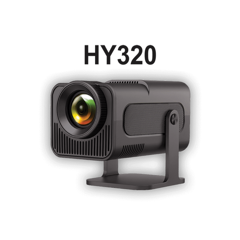 HY320 Mini Projector – 4K Ondersteuning, Android 11, WiFi 6 & Bluetooth ...